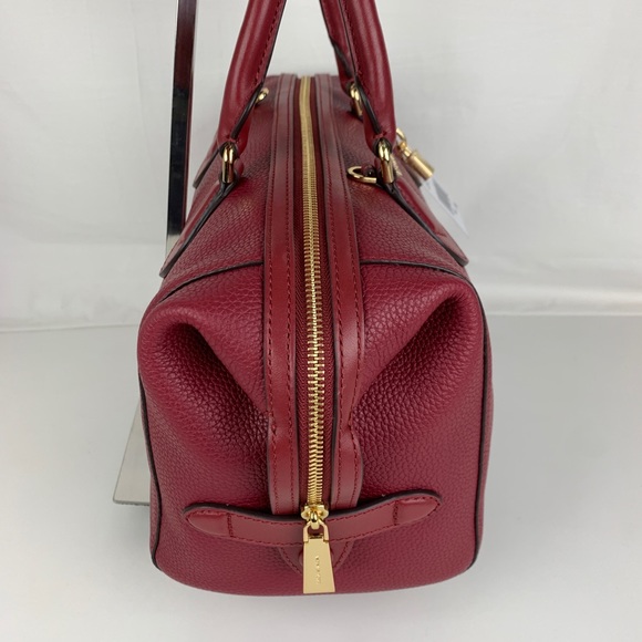 New Michael Kors Grayson Leather Satchel - Picture 6 of 8